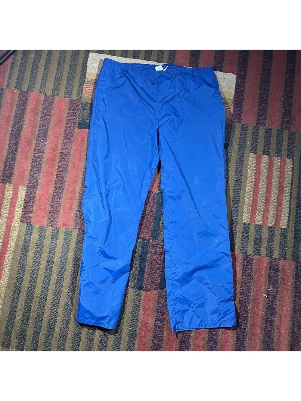 Vintage 80s made in USA Nike blue track pants Size XL